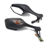 HYRHEV Specchietti Retrovisori Laterali per Moto CBR1000RR CBR 1000 RR 2008-2016 2009 2010 2011 Specchietto retrovisore Manubrio(Style A Smoked-fold2)