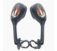 HYRHEV Specchietti Retrovisori per Moto con Indicatori di Direzione A per Suzuki GSXR 600 750 1000 2006-2010 K6 K7 K8 Specchietto retrovisore Manubrio(001)