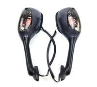 HYRHEV Specchietti Retrovisori per Moto con Indicatori di Direzione A per Suzuki GSXR 600 750 1000 2006-2010 K6 K7 K8 Specchietto retrovisore Manubrio(004)
