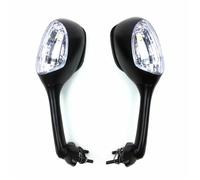 HYRHEV Specchietti Retrovisori per Moto con Indicatori di Direzione A per Suzuki GSXR 600 750 1000 2006-2010 K6 K7 K8 Specchietto retrovisore Manubrio(003)