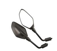 HYRHEV Specchietto Retrovisore per Moto in Plastica E Metallo Specchietti Laterali per Moto Clear Vision per Benelli TRK502 TRK502X BJ500GS-5D Specchietto retrovisore Manubrio(A Pair)