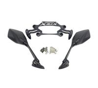 HYRHEV Supporto Anteriore Fisso per GPS Supporto per Specchietti Retrovisori per Moto Accessori Xmax 300 400 250 2017-2020 Specchietto retrovisore Manubrio(002)