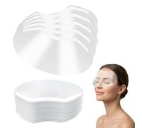 HYRKOTW 100 Pcs Salon Shield Trasparente Set, Copertura del Viso da Parrucchiere Visiera di Viso Trasparente per Protezione Viso per Doccia per Capelli da Parrucchiere Occhi da Doccia Trucco