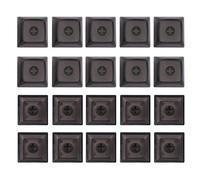 HYROOY 20Pcs Keycap 1U 1X XDA Stampa Keycap Set per Tastiera Meccanica Installazione MX Switch