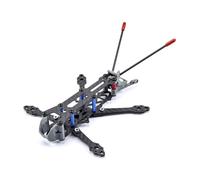 HYRTEFBN Kit Telaio Quadcopter Kit Telaio Leggero Roma in Fibra di Carbonio da 3 Pollici 150 mm / 4 Pollici 175 mm con Bracci da 3 mm for Drone quadricottero FPV con Motore 1306 1407(4inch 175mm)