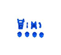 HYRTEFBN Kit Telaio Quadcopter Telaio DC/X da 5 Pollici, 6 Pollici e 7 Pollici for Drone quadricottero da Corsa O4 PRO(Apex 3D TPU Blue)