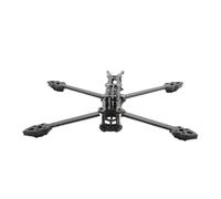 HYRTEFBN Kit Telaio Quadcopter Telaio for Drone FPV da 7 Pollici, Kit Telaio RC in Fibra di Carbonio da 295 mm con Braccio da 5 mm, Parti Stampate for FPV Fai da Te(7in with Black Parts)