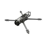 HYRTEFBN Kit Telaio Quadcopter Telaio in Fibra di Carbonio 3K da 7 Pollici V2, Spessore del Braccio 295 mm, 6 mm, for Kit Telaio Freestyle for quadricottero da Corsa FPV da 7 Pollici