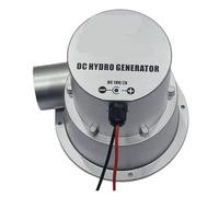 HYRTEFBN Turbina Pelton Generatore Idraulico da 100 W, 50 W, turbina idraulica da 18 V e 36 V(Generator Only,12V,100W)