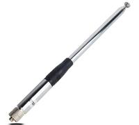 HYS Antenna radio CB da 27 MHz, compatibile con radio portatile Quansheng UV-K5 UV-K5 (8) UV-K6 TK-11(5) TK-11(8), SMA femmina, antenna telescopica (130 cm)