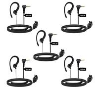 HYS Auricolare a 1 pin compatibile con Motorola TLKR-T60 T61 T62 T80 T81 T82 T-92 H2O T80 Extreme T82 Extreme, cuffie PTT con microfono (2)