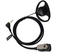 HYS D Forma 2,5 millimetri Auricolare con microfono Walkie Talkie auricolare compatibile con Motorola Talkabout TLKR T6 T60 T82 T82 T92 estrema Radio a 2 vie
