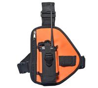 HYS Pettorina per walkie talkie con tracolla regolabile, compatibile con Baofeng Kenwood Quansheng Motorola radio bidirezionale