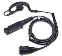 HYS Sepura - Auricolari di sicurezza compatibili con Sepura STP8000 STP9000(Tetra) SC20 SC21, cuffie a tubo acustiche nascoste (Gancio a G)