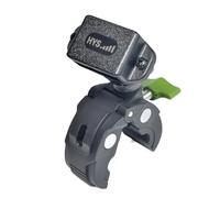HYS Supporto bidirezionale per walkie talkie, clip per manubrio per biciclette e motociclette, morsetto radio portatile compatibile con Motorola Cobra Midland Icom (Z-2)