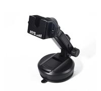 HYS Supporto per walkie talkie per auto, supporto radio a 2 vie, per cruscotto, parabrezza, finestra, radio a 2 vie, Compatibile con Baofeng Kenwood, Motorola Talkabout radio (X-7-A)