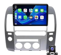 HYSHAOLE 9" Doppio Din Autoradio Stereo Android 2Din Radio HD TouchScreen, Autoradio Navigatore GPS con Wireless Carplay Android Auto per Nissan Pathfinder R51 2004-2009