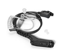 HYSHIKRA Auricolare con Microfono Auricolare multipin Compatibile con Motorola DP3400 DP4400 DP4800 DGP4150 XiR-P8200 Xpr-6300 Radio bidirezionale (Tubo acustico, 1)