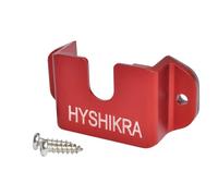 HYSHIKRA Cavezza per radio, Walkie Talkie portatile Lautsprecher Clip Haken, Cavezza per radio mobile Mikrofon, Cavezza 3 in 1 compatibile con Baofeng Quansheng Motorola e Radio CB (Rosso)