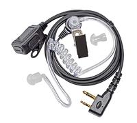 HYSHIKRA Cuffie Walkie Talkie, Auricolare compatibile con Midland G7 Pro G8 G9 Pro M24 M24 Plus M48 M99 G6 XT G7 XTR (1, Tubo Trasparente)