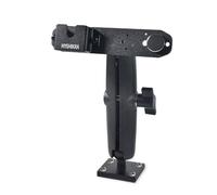 HYSHIKRA Supporto per ricetrasmettitore da camion con ventosa magnetica, accessorio per radio portatile/microfono altoparlante/altoparlante radio mobile, compatibile con Baofeng Kenwood Motorola