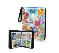 HYSINSE Album per cromos carte da collezione per giochi di carte collezionabilidi 480 buste da gioco,per TCG,regalo per ragazzi e ragazze,album toploader per pokemon tcg