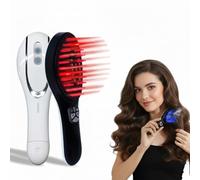 Hysizan Pettine massaggiatore per capelli 4 in 1, applicatore per olio per capelli e cuoio capelluto, portatile per casa e viaggi, ideale per la cura dei capelli delle donne