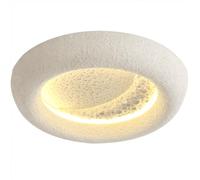 HYSJDMNC 3D simula la Vera Superficie lunare Lampada da soffitto Protezione degli Occhi Camera dei Bambini Lampadario a LED lunare Illuminazione a soffitto Romantica e Bella per la Camera da Letto