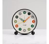 HYSJDMNC Anche Clock CLOCCA in Colle in Colle 4 POLLI, Non TICIE, Funzione della Batteria E Light, Anche SULL'OCCCHIONE Super Silenzi YYuan