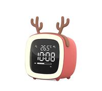 HYSJDMNC Anche Clock Digital Digital Clock Anche ANCHIO ANCHIO, Saria SARICA SCARICARE, REGUNO Ornamenti dei DECI DECI DECI DECI DIGLIORE per ANCHIO DIGNI Digitale (Colore: Oranje) YYuan