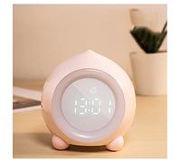 HYSJDMNC Anche COLLEGNO Smart Small Clock per Studenti e Bambini con Comodino da Ragazza Luminosa Muta di Ricarica Elettronica Digital Digital Digital (Color: A) YYuan