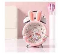 HYSJDMNC Drum Clock a Doppia Campana con retroilluminazione per Camera da Letto e Decorazioni per la casa, Allarme Forte per dormiente Profondo Digital Digital Clock (Colore: A) YYuan