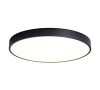 HYSJDMNC Lampade a Sospensione Plafoniera a LED Montaggio Rotondo Illuminazione Interna Moderna per Ragazzo Ragazza Camera da Letto Soggiorno Nero + Regolazione continua-60 cm 48 W YYuan