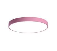 HYSJDMNC Lampade a Sospensione Plafoniera a LED Montaggio Rotondo Illuminazione Interna Moderna per Ragazzo Ragazza Camera da Letto Soggiorno Rosa + Regolazione continua-50 cm 36 W YYuan