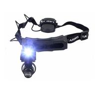HYSJDMNC Licigomi Montato sulla Testa con lampeggiatura illuminata in Vetro d'Ingrandimento, con Luce 2led per Leggere la Riparazione dell'orologiaio Che Indossa