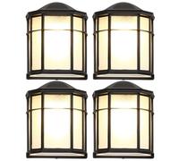 HYSJDMNC Moderna Molto Outdoor Light LAGGIO GLIGHTRO E27 LANCHE Molto SCHETTO COMPETTO CROVINO Scuro Sconce IP65 LAMPAGNO MONTRI A Molto MOLTA per Il GARDENE Contro del Garden YYuan