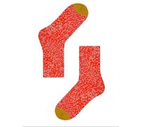 HYSTERIA Di HAPPY SOCKS Calze Ankle Arancioni Da Donna 5.5-7 NWT