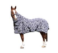HyStormX Original Stampa Zebrata Coperta Antimosche per Cavallo (BZ3702)