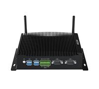 HYSTOU Mini PC, PC Industriale Fanless i5-10210U Firewall Router, Windows 11pro Mini PC, 16GB DDR4 128GB SSD Desktop Computer, 2 LAN RJ45, BT4.2, WIFI2.4G+5.0G, 14Pin GPIO