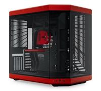 HYTE CASE MID TOWER DC Y70 BLK/RD 4xSLOTS GPU 3TG CS-HYTE-Y70-BR FORMATO MID TO