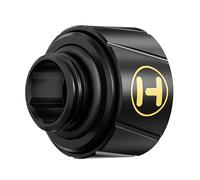 HYTE Connettore Push FIT-HYTE-001 – 14 mm, ottone – Pack da 6, nero