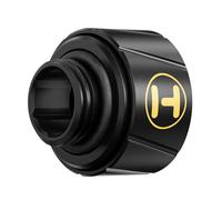 HYTE Connettore Push FIT-HYTE-001 – 14 mm, ottone – Pack da 6, nero