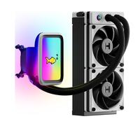 HYTE Kit di raffreddamento a liquido THICC Q60 Ventole 12 cm Nero/Bianco 2 pz