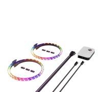 Hyte Striscia LED RGB LS30 – Kit 2 pezzi con controller NP50 e attacco magnetico