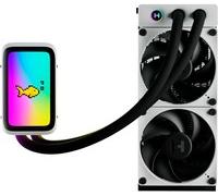 Ventola per PC HYTE THICC Q60 Processore Kit di raffreddamento a liquido 12 cm Nero, Bianco 1 pz [FAN-HYTE-Q60-BW]