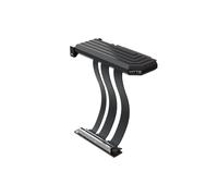 Hyte Riser PCI-E 5.0 con passo della copertura colorata nero | Velocità di trasferimento per corsia 32.0 GT/s | Throughput x16-64 GB/s
