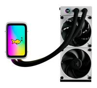 HYTE THICC Q60 Processore Kit di raffreddamento a liquido 12 cm Nero, Bianco 2 p