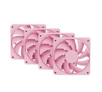 HYTE FAN- -FA12-SM-4 sistema di raffreddamento per computer Processore Ventilatore 12 cm Rosa 4 pz
