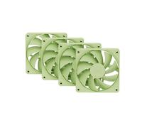 Hyte Ventola FAN CASE FA12 PWM 4 Pack 120mm Verde