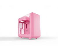 Case Hyte X50 Strawberry Milk Torre Media Vetro Temperato Rosa Mesh
